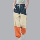 thumbnail image 2 of Odeerbi 3-14 Años Para Niños Pantalias de Chándal Bloque de Color Atletismo Atletismo Jogigador Pantalones Caderas Elásticas de La Cintura Con Cordón Con Bolsillo, 2 of 5