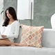 thumbnail image 1 of Flower Yarn Dyed Pillowcase Fabric Sofa Cushion Cover Living Room Office Nap Cushion Cover, 1 of 6