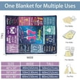 thumbnail image 2 of 20th Birthday Gifts for Girls Throw Blanket 50"x60" 20 Year Old Girl Birthday Gift Soft Blanket for Couch Bed 20th Birthday Decorations for Girls Best Teenage Girl Gifts for 20 Year Old Girls, 2 of 6