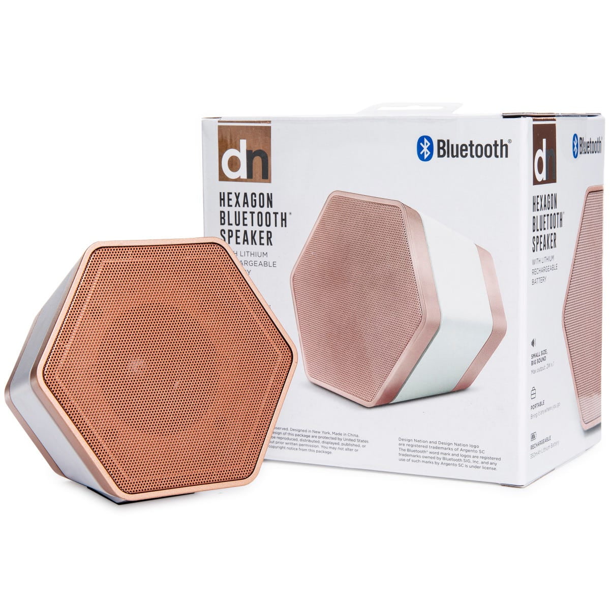 hexagon bluetooth speaker