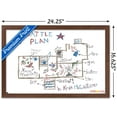 thumbnail image 3 of Home Alone - Map Wall Poster, 14.725" x 22.375", Framed, 3 of 5