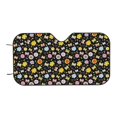 thumbnail image 6 of Lsque Flower Butterfly Car Windshield Sun Shade | Accordion Folding Style Auto Shade for Car Truck SUV Van | Blocks UV Rays Sun Visor Protector | Small, 6 of 7