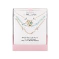thumbnail image 3 of Believe by Brilliance Genuine Stone Western Layered Necklace Set, 16+2/17+2/18+2", 3 of 3