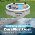 thumbnail image 6 of Bestway Fast Set 10' x 26" Stacked Stone Inflatable Swimming Pool Set, 6 of 14