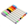 thumbnail image 2 of Wmool 8 Colors Dry Erase White Board Marker Pen Fine Point Built-in Pen hoBest, 2 of 8