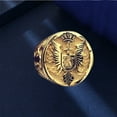 thumbnail image 4 of PikaLF Lion Ring for Men, Norse Viking Lion Head Ring, Gold Lion Crown Ring, Gothic Sword Shield Wing Ring, Hip Hop Lion Signet Ring, Vintage Lion Totem Amulet Ring, Punk Animal Lion Jewelry for Men, 4 of 5