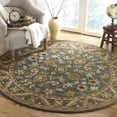 thumbnail image 2 of SAFAVIEH Antiquity Carmella Oriental Wool Area Rug, Blue/Gold, 6' x 6' Round, 2 of 8