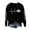 Black_5, variant on Godom Oversized Sweatshirt for Women Rugby Graphic Pullover Long Sleeve Drop Shoulder Fleece Sweatshirt