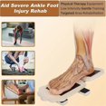 thumbnail image 4 of Ankle Foot Strengthener Stretcher Wood Wobble Board, 4 of 5