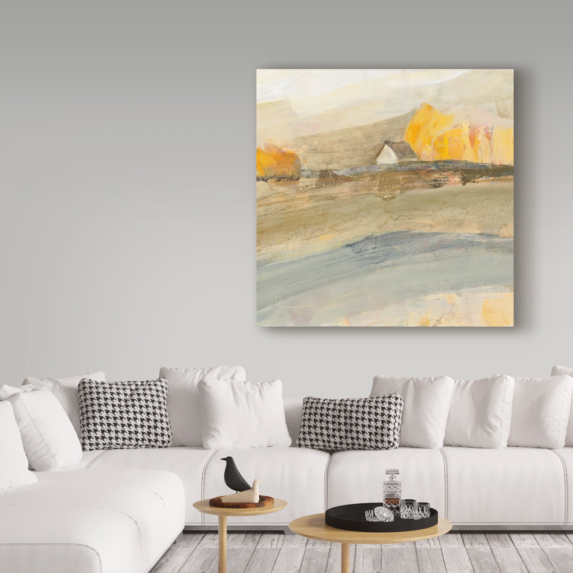 Trademark Fine Art 'Coming Home Neutral Crop' Canvas Art by Albena Hristova