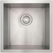 American Imaginations AI-34407 17 in. Stainless Steel Laundry Sink with 1 Bowl & 18 Gauge, Stainless Steel