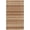 Rust Red, variant on Addison Rugs Sanibel 3'6" x 5'6" Striped Microfiber Area Rug in Rust Red