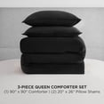 thumbnail image 2 of Juego de Edredón Juicy Couture en Velour Negro para Cama Full/Queen de 3 Piezas, 2 of 7
