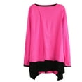 thumbnail image 2 of Richie House Women's Knit Dress with Irregular Bottom RH1311-B-M, 2 of 7