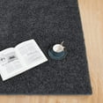 thumbnail image 5 of Sakiyrr Shaggy Area Rug for Bedroom Living Room 6'x9', Non-slip Fluffy Floor Carpet, Dark Gray, 5 of 8