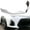 Painted White, variant on Stay Tuned Performance For 2017-2019 Toyota Corolla SE XSE Painted White Front Bumper Side Aprons Lip