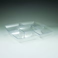 thumbnail image 4 of Maryland Plastics White Square Sectional 12-inch Plastic Tray, 4 of 4