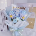 thumbnail image 3 of Muñeco de peluche de dibujos animados My Melody Kuromi Cinnamoroll Kt Cat, ramo de juguete, caja de regalo, Día de San Valentín, navidad, regalos de graduación, nuevo, 3 of 4