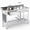 Stainless Steel-d, variant on Large Capacity Commercial Mop Sink, Rust Resistant Stainless Steel Floor Sink with High Barrier