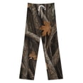 thumbnail image 3 of Autumn Leaves Bark Texture-1 Pajama Pants Breathable with Pockets Pajamas For Lady Vintage Sleeping Pants Bedroom Homewear, 3 of 6