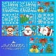 thumbnail image 2 of Christmas Window Pictures Self-Adhesive, 162 Christmas Window Decorations with Snowflakes Santa Claus Elk, Reusable Static Adhesive PVC Stickers for W, 2 of 4