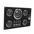 thumbnail image 3 of Digital Gauge Cluster, Alarm Function Voltmeter IP67 Waterproof 9-32V Wide Voltage Fuel Level Oil Pressure Water Temp Gauge  for RV Boat Yacht, 3 of 7