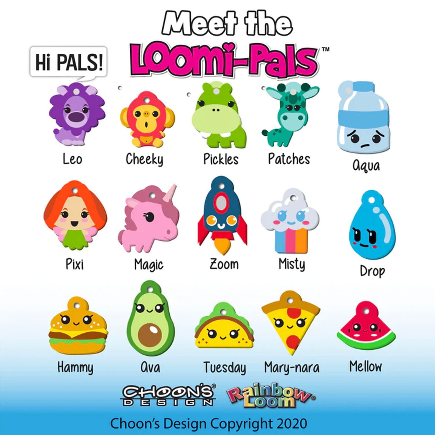 Rainbow Loom Loomi-Pal Mini Combo Set