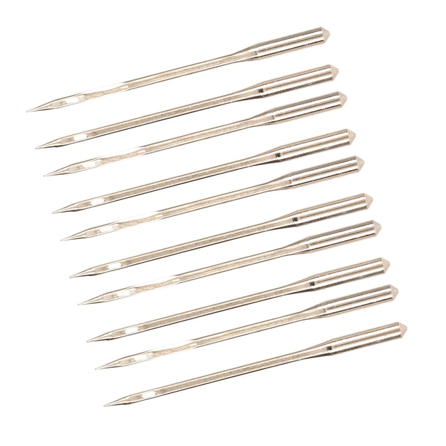 Agujas de coser Bling Bling 10 piezas para máquinas de coser acero