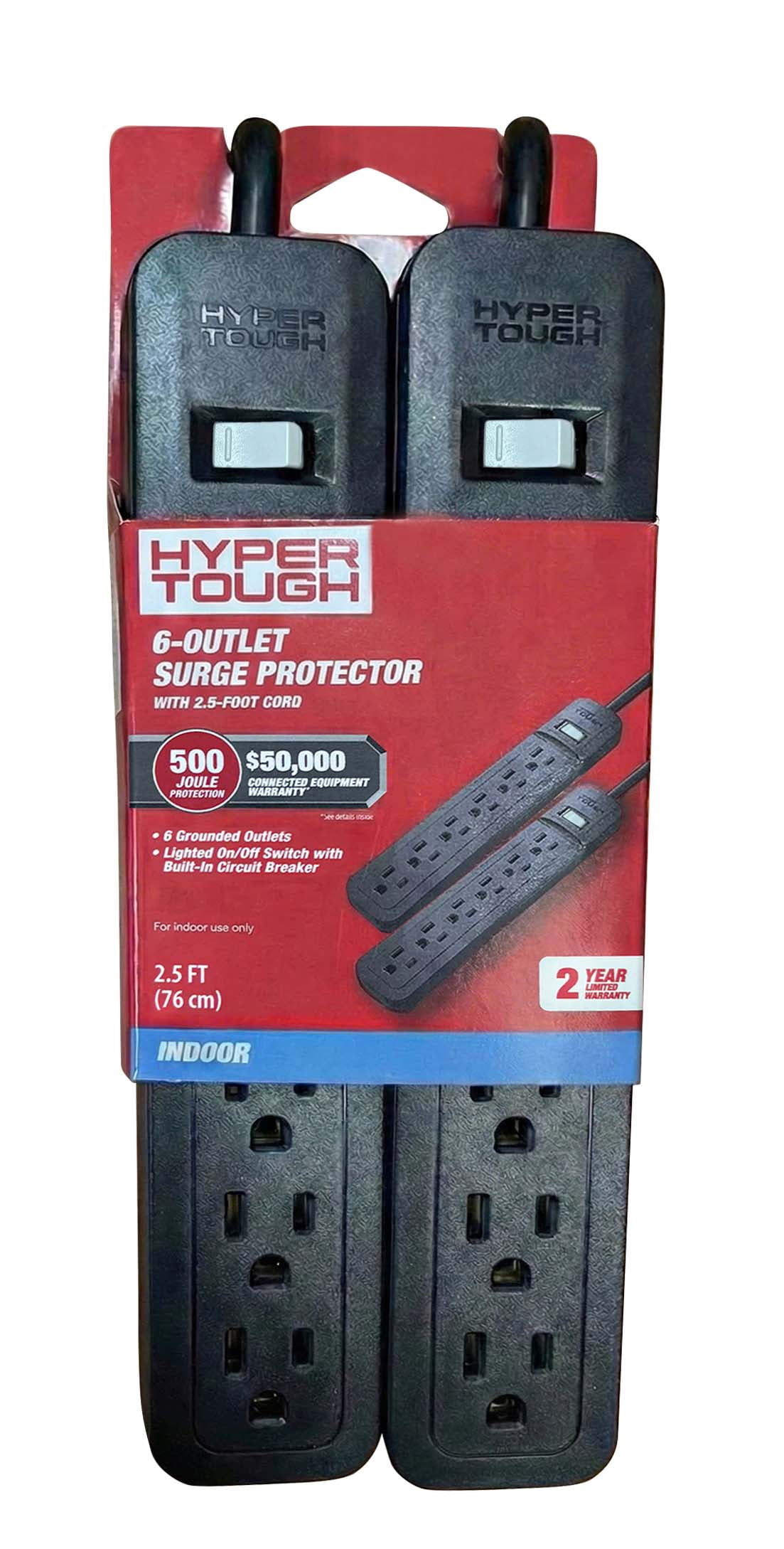 HT 6OL SUR 2.5FT 2PK