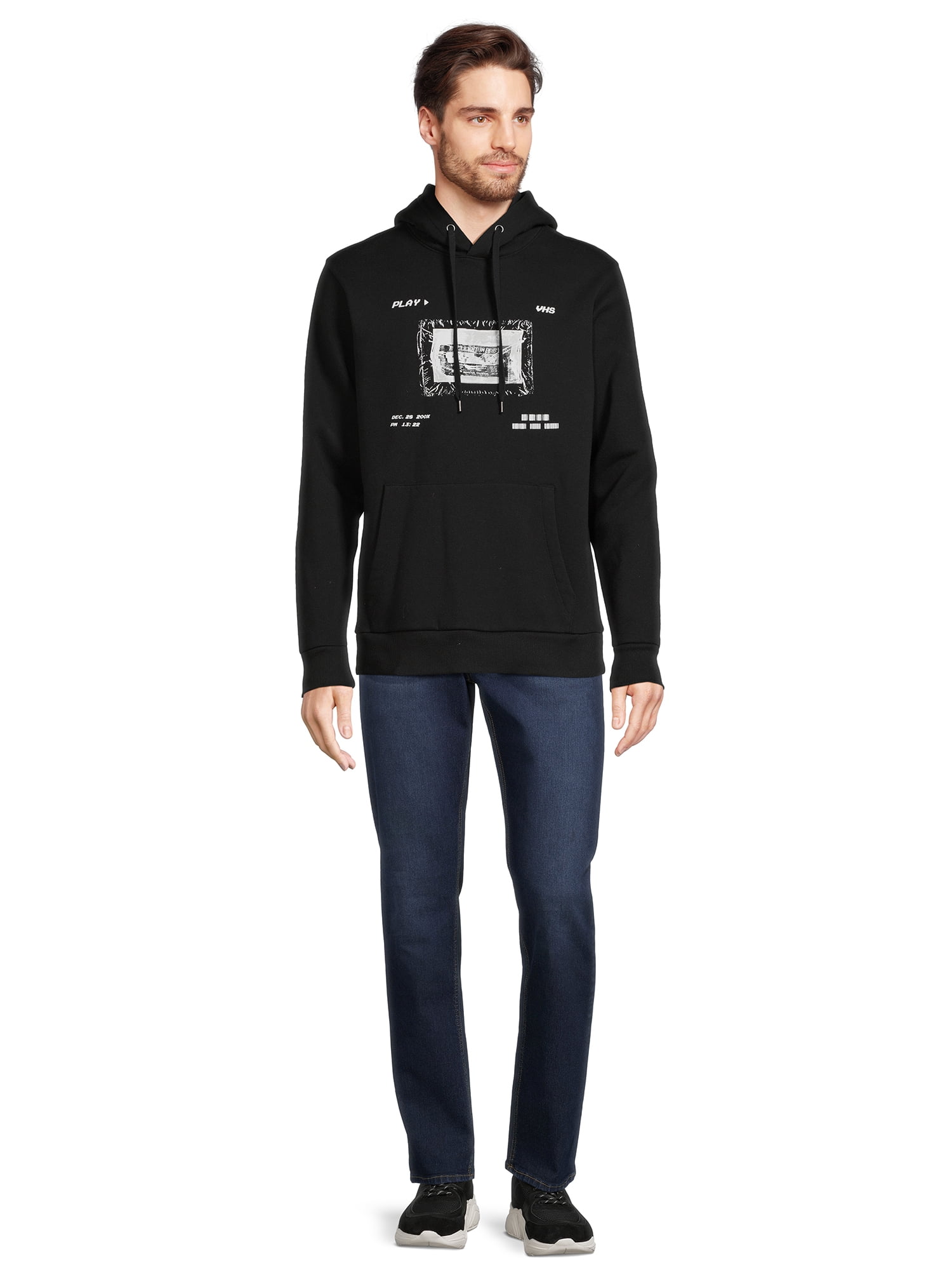 No Boundaries Men's and Big Men's Graphic Hoodie Sweatshirt, Sizes XS-5XL