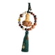 thumbnail image 4 of Colgante de coche Sunnimix con estatua de Buda Adorno colgante Universal decorativo de madera para Interior Borla verde, 4 of 8