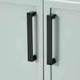 thumbnail image 4 of Ariel Kelly 60 Inch Single Rectangle Sink Bathroom Vanity With Carrara White Quartz Countertop 1.5 Inch Edge In Grey, 4 of 12