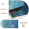 thumbnail image 6 of Blue Ombre Entryway Rug 2'x3'&nbsp; Non Slip Front Door Mats, Coastal Beach Modern Abstract Art Entrance Rugs Indoor Outdoor Carpet, Washable Floor Mats Small Area Rug for Bedroom Kitchen, 6 of 8