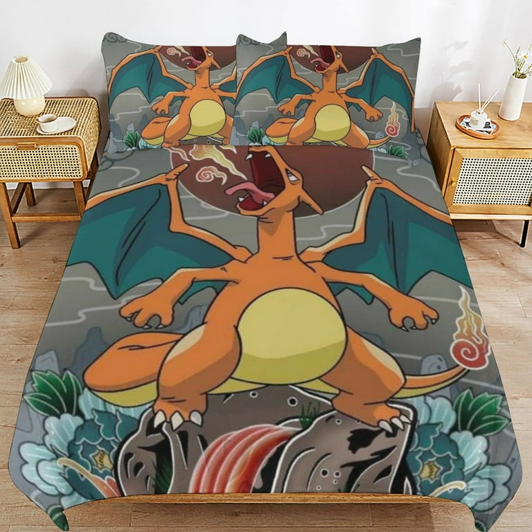 Queen Size Bedding Sets Pokemon Bedding Set for Kids Pokemon Merch