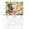 thumbnail image 2 of Current 2027 Baby Animals Wall Calendar, 12-Inch x 9-Inch Size Closed, 18-Inch Size Open, Large Bookstore-Quality, Spiral-Bound Hanging Monthly Wall Calendars for Kitchen & Office, 2 of 9