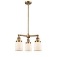 thumbnail image 5 of Innovations Lighting - Bell - 3 Light Chandelier In Industrial Style-11 Inches, 5 of 7