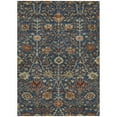 thumbnail image 2 of Addison Rugs Chantille Indoor/Outdoor Transitional Floral Navy Washable Rectangle Rug, 3' x 5', 2 of 6