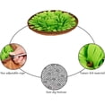 thumbnail image 2 of Pet Snuffle Mat, Dog Snuffle Bowl Mat Slow Feeding Nose Work Training Mat for Puppy Small Medium Large Dog (Green), 2 of 4