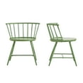 thumbnail image 5 of Weston Home Lydford Low Back Windsor Classic Dining Chairs, Set of 2, Meadow Green, 5 of 6