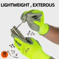 thumbnail image 2 of Vgo Safety Work Gloves, Gardening Gloves, Dipping Polyurethane Coated (PU2103), 2 of 6