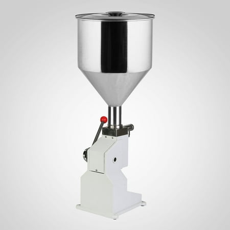 VEVOR A03 Liquid Filling Machine, Bottle Filler 5-50ml, Manual Liquid Filling Machine Stainless Steel, Bottle Filling Machine for Paste Cream Cosmetic