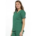thumbnail image 3 of Cherokee V-Neck Scrub Top for Women with 3 Pockets & Dolman Sleeve - 4700, 3 of 6