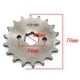thumbnail image 2 of Engranaje 428 Cadena Rueda Dentada Delantera Cog Quad ATV Monturas y accesorios - 18T 20mm Sunnimix Cog del piñón de cadena delantero 18T, 2 of 8