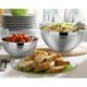 thumbnail image 4 of Tazones para mezclar Mixing Bowls Thicker Stainless Steel Nesting Set for Baking Serving 5pcs white cap 5 piezas de gorra blanca Magideal Tazones para mezclar, 4 of 7
