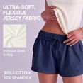 thumbnail image 3 of ARRIA Women's Slim Fit Scoop Neck T-Shirt, Ultra-Soft Stretch Cotton Short Sleeve Basic Tee, 3 of 7