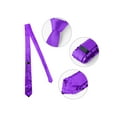 thumbnail image 2 of INSPIRE CHIC Men's Sequins Tie Self Tie Neck Shine Party Costume Tie Purple One Size, 2 of 6