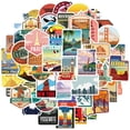 thumbnail image 2 of Personalize Your Space With Travel Stickers, Waterproof Snowboard Bicycles Decorations, Easy Application And Removal For A Custom Look (High Quality), 2 of 7