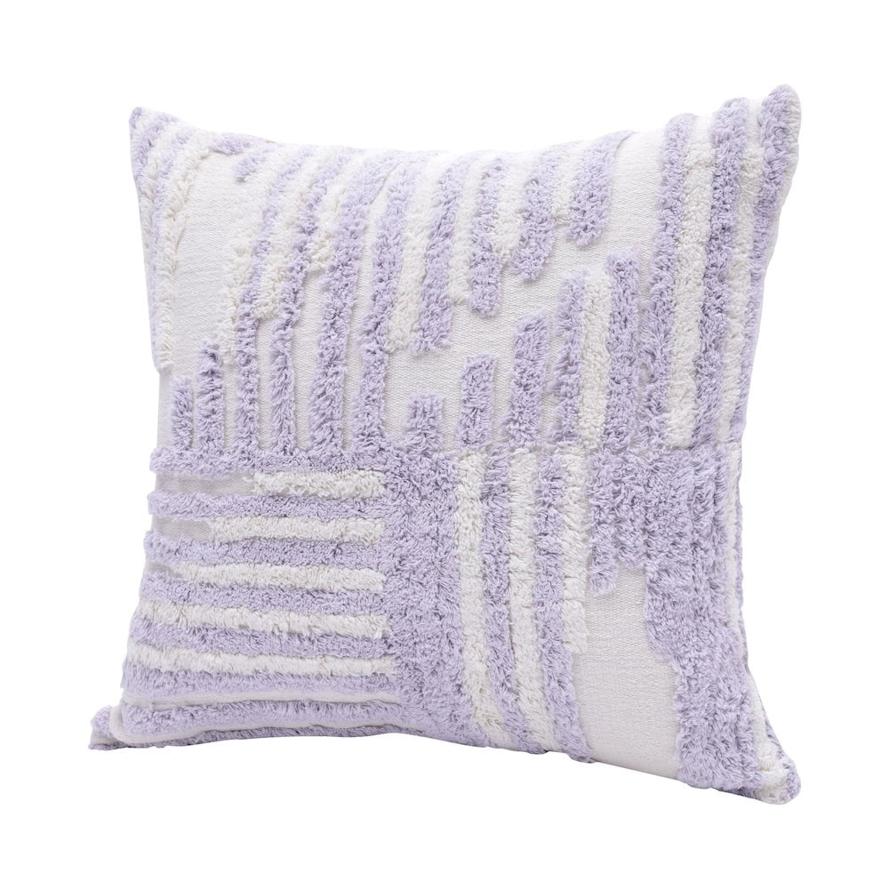 Ox Bay Geometric Shag Decorative Throw Pillow by Stacy Garcia, 22" x 22"