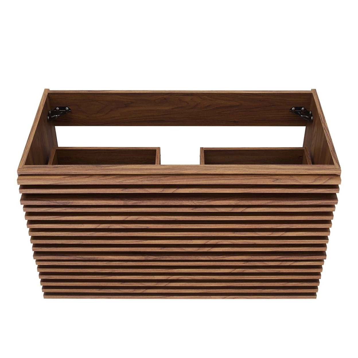 Modway Render Durable Bathroom Vanity, MDF Walnut, 36" W, 57 lb