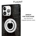 thumbnail image 4 of Soporte de anillo de teléfono plateado FLAUNT MagSafe para iPhone 17 Pro Max, 4 of 8